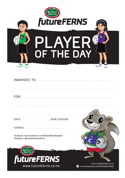 player of the day